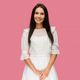 White Lace Ruffle